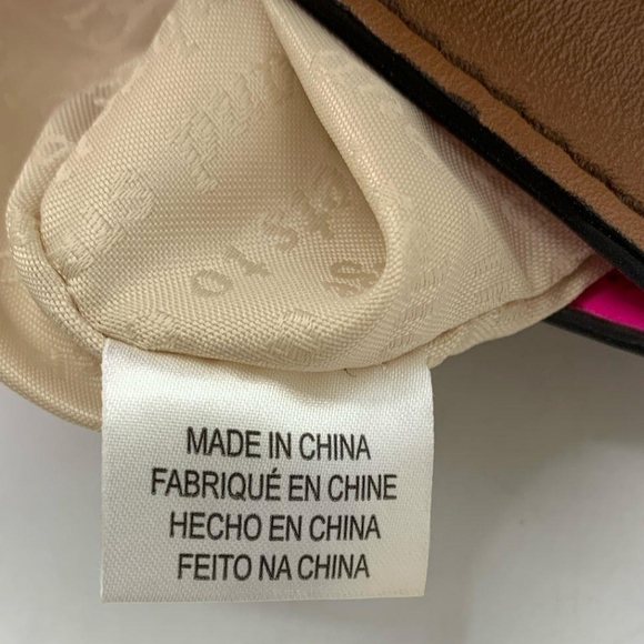 Kate Spade Bright Spot Avenue Grayce Leather Tote Cognac Brown & Pink - Picture 9 of 13